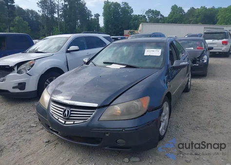 2007 Acura Rl 3.5 из США, поврежденный, VIN JH4KB16627C002988